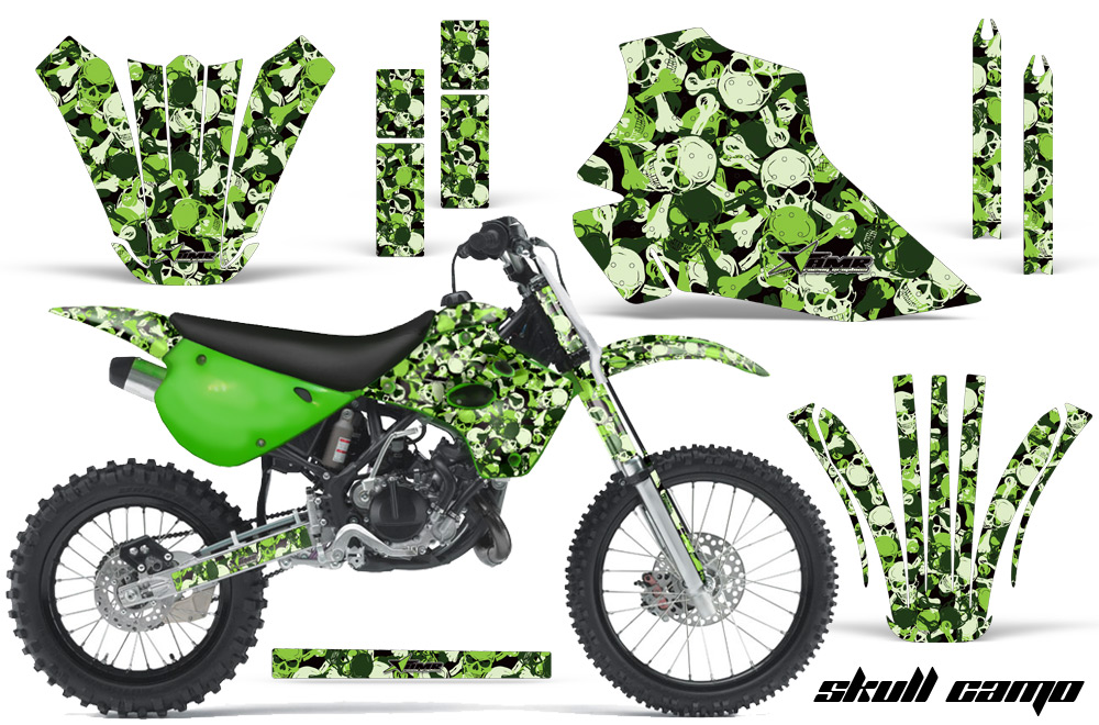 Kawasaki KX80 KX100 95-97 Graphics Kit SC G